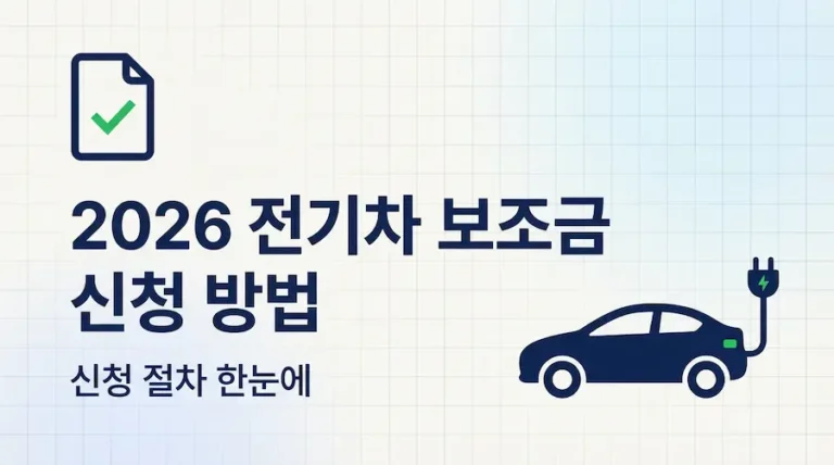 2026전기차보조금